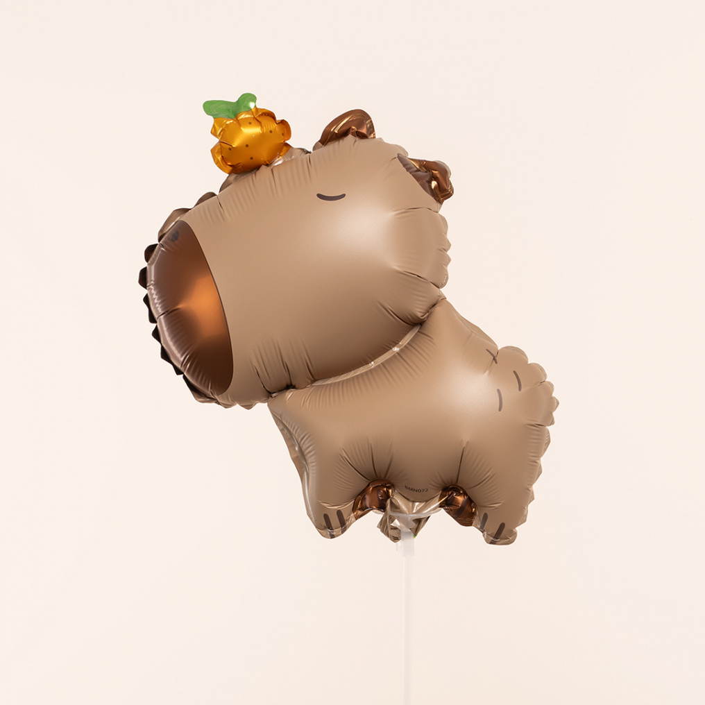 Мини фигура Капибара с мандаринкой FL15"/38см с клапаном (Китай) 26740