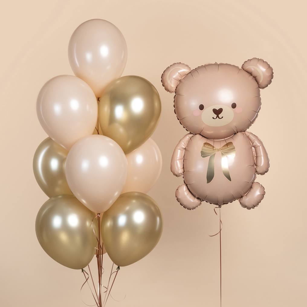 Шар фигура Мишка с бантиком G32"/81см (Италия) G72285